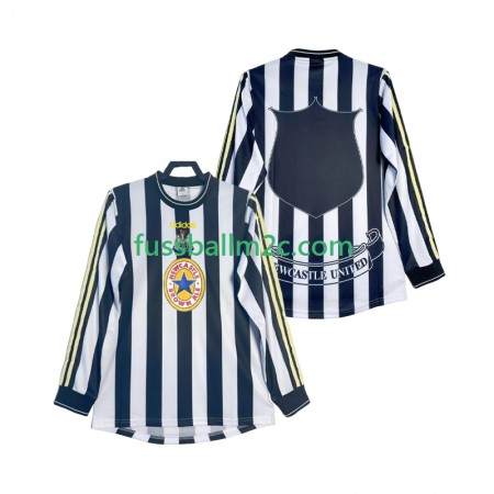Fußballtrikots Newcastle United 1999 Retro Heim Trikotsatz 1997 Langarm Fußballtrikots Newcastle United 1999 Retro Heim Trikotsatz 1997 Langarm